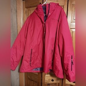 Women's 3x Free Country pink dual layer winter coat